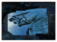 Enolian Prison Transport (Trading Card) Star Trek Enterprise - Season Two - 22nd Century Vessels - 2003 Rittenhouse Archives # V-12 - Mint