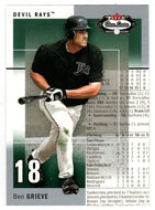 Ben Grieve - Tampa Bay Devil Rays (MLB Baseball Card) 2003 Fleer Box Score # 80 Mint