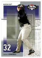 Jason Jennings - Colorado Rockies (MLB Baseball Card) 2003 Fleer Box Score # 95 Mint