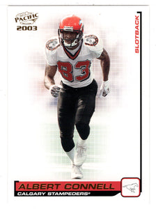 Albert Connell - Calgary Stampeders (CFL Football Card) 2003 Pacific # 17 Mint