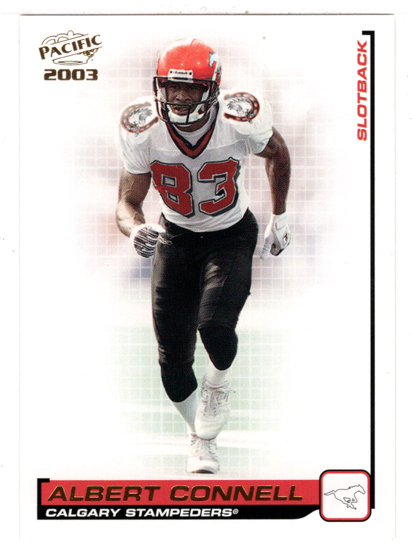 Albert Connell - Calgary Stampeders (CFL Football Card) 2003 Pacific # 17 Mint