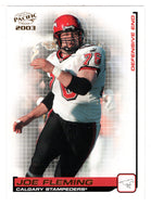 Joe Fleming - Calgary Stampeders (CFL Football Card) 2003 Pacific # 19 Mint