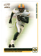 Reidel Anthony - Edmonton Eskimos (CFL Football Card) 2003 Pacific # 25 Mint