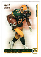 Singor Mobley - Edmonton Eskimos (CFL Football Card) 2003 Pacific # 30 Mint
