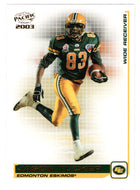 Jason Tucker - Edmonton Eskimos (CFL Football Card) 2003 Pacific # 35 Mint
