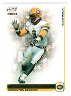 Terry Vaughn - Edmonton Eskimos (CFL Football Card) 2003 Pacific # 36 Mint