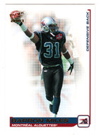 Barron Miles - Montreal Alouettes (CFL Football Card) 2003 Pacific # 59 Mint