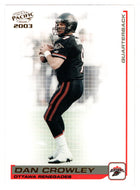 Danny Crowley - Ottawa Renegades (CFL Football Card) 2003 Pacific # 63 Mint