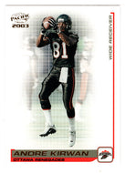 Andre Kirwan - Ottawa Renegades (CFL Football Card) 2003 Pacific # 67 Mint