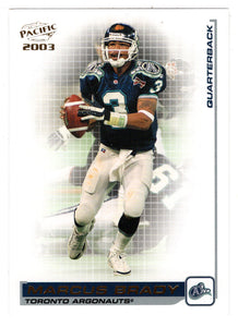 Marcus Brady - Toronto Argonauts (CFL Football Card) 2003 Pacific # 86 Mint