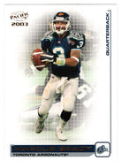Marcus Brady - Toronto Argonauts (CFL Football Card) 2003 Pacific # 86 Mint