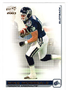 Mike Morreale - Toronto Argonauts (CFL Football Card) 2003 Pacific # 92 Mint