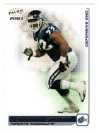 Johnny Scott - Toronto Argonauts (CFL Football Card) 2003 Pacific # 95 Mint