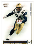 Robert Gordon - Winnipeg Blue Bombers (CFL Football Card) 2003 Pacific # 100 Mint