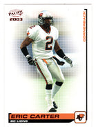 Eric Carter - British Columbia Lions (CFL Football Card) 2003 Pacific RED # 3 Mint