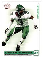 Omarr Morgan - Saskatchewan Roughriders (CFL Football Card) 2003 Pacific RED # 81 Mint