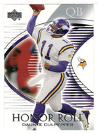 Daunte Culpepper - Minnesota Vikings (NFL Football Card) 2003 Upper Deck Honor Roll # 20 Mint