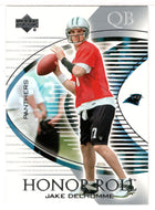 Jake Delhomme - Carolina Panthers (NFL Football Card) 2003 Upper Deck Honor Roll # 27 Mint