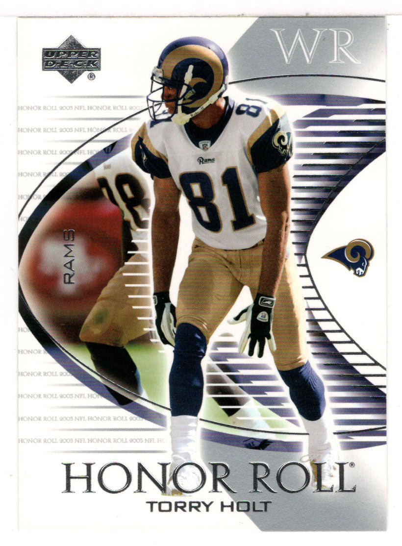 Torry Holt - St. Louis Rams (NFL Football Card) 2003 Upper Deck Honor Roll # 38 Mint