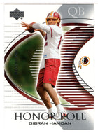 Gibran Hamdan RC - Washington Redskins (NFL Football Card) 2003 Upper Deck Honor Roll # 41 Mint