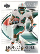 Chris Chambers - Miami Dolphins (NFL Football Card) 2003 Upper Deck Honor Roll # 57 Mint