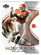 William Green - Cleveland Browns (NFL Football Card) 2003 Upper Deck Honor Roll # 66 Mint