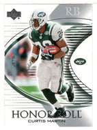 Curtis Martin - New York Jets (NFL Football Card) 2003 Upper Deck Honor Roll # 70 Mint