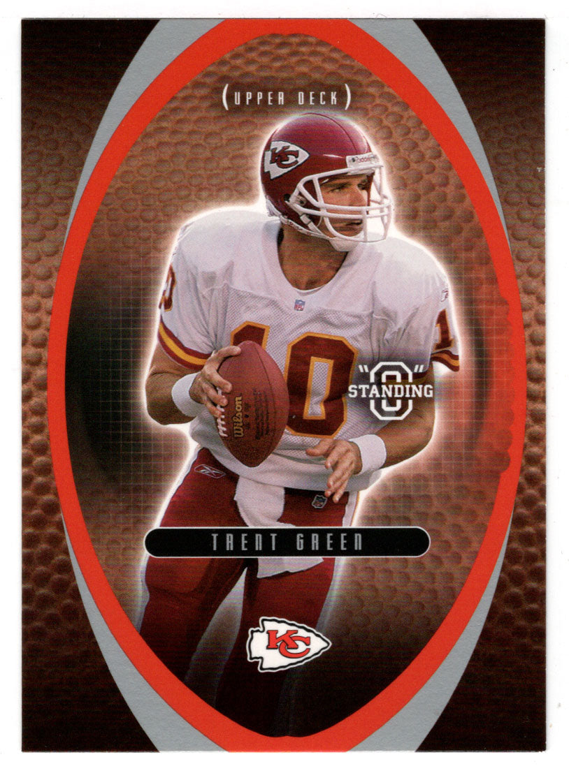 Trent Green - Kansas City Chiefs (NFL Football Card) 2003 Upper Deck Standing O # 27 Mint