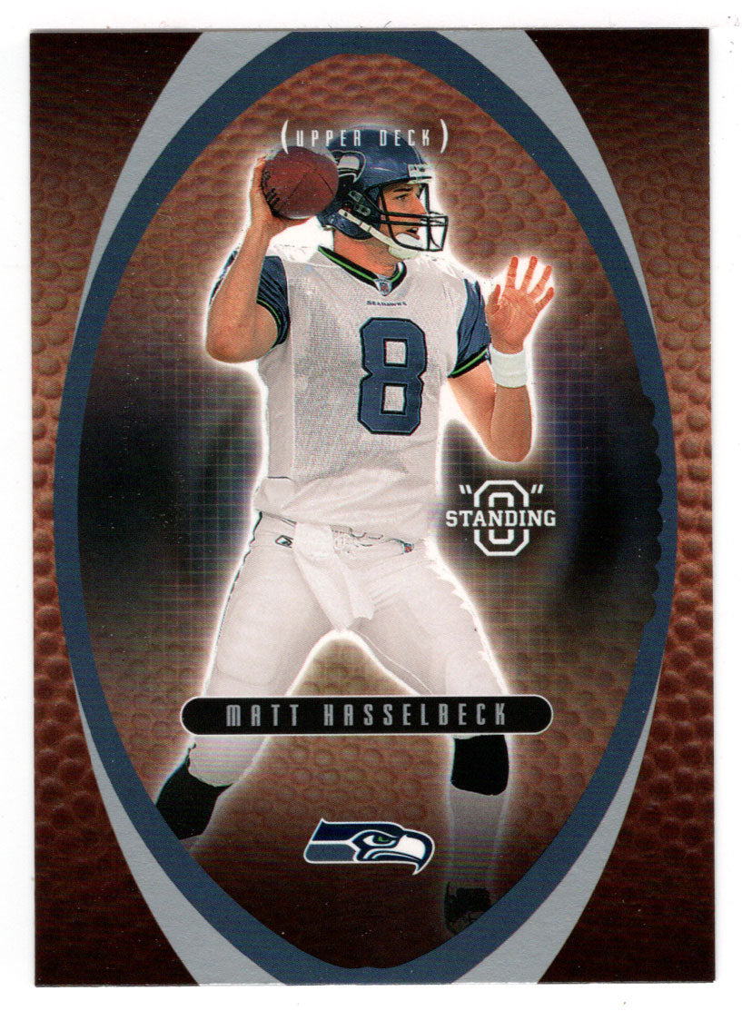 Matt Hasselbeck - Seattle Seahawks (NFL Football Card) 2003 Upper Deck Standing O # 30 Mint