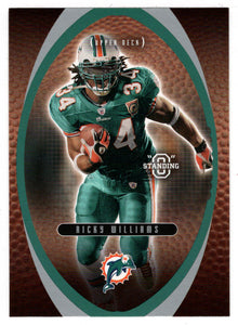 Ricky Williams - Miami Dolphins (NFL Football Card) 2003 Upper Deck Standing O # 34 Mint