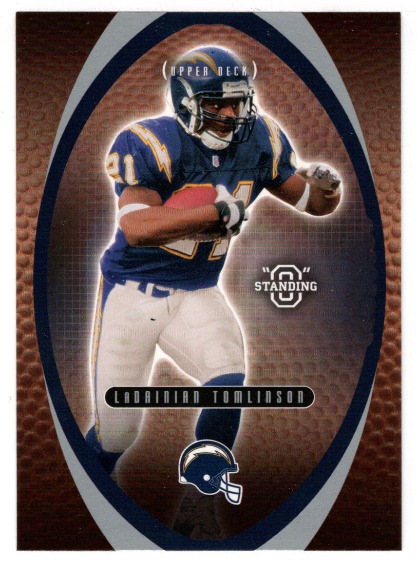 LaDainian Tomlinson - San Diego Chargers (NFL Football Card) 2003 Upper Deck Standing O # 38 Mint