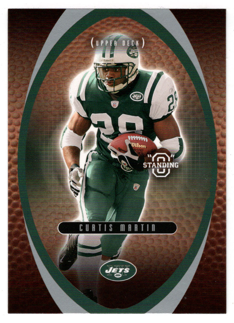 Curtis Martin - New York Jets (NFL Football Card) 2003 Upper Deck Standing O # 40 Mint