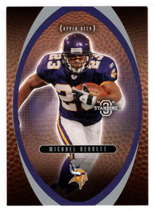 Michael Bennett - Minnesota Vikings (NFL Football Card) 2003 Upper Deck Standing O # 45 Mint