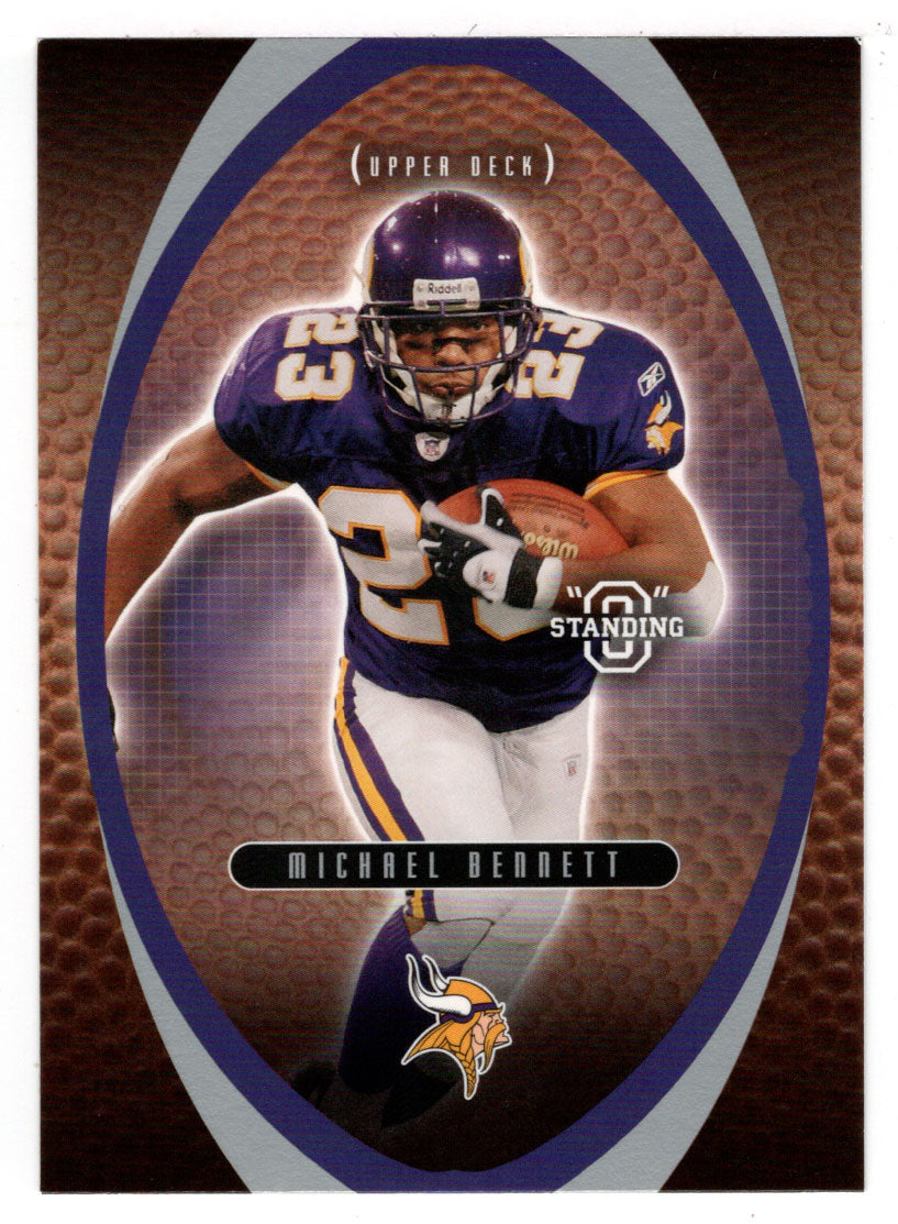 Michael Bennett - Minnesota Vikings (NFL Football Card) 2003 Upper Deck Standing O # 45 Mint