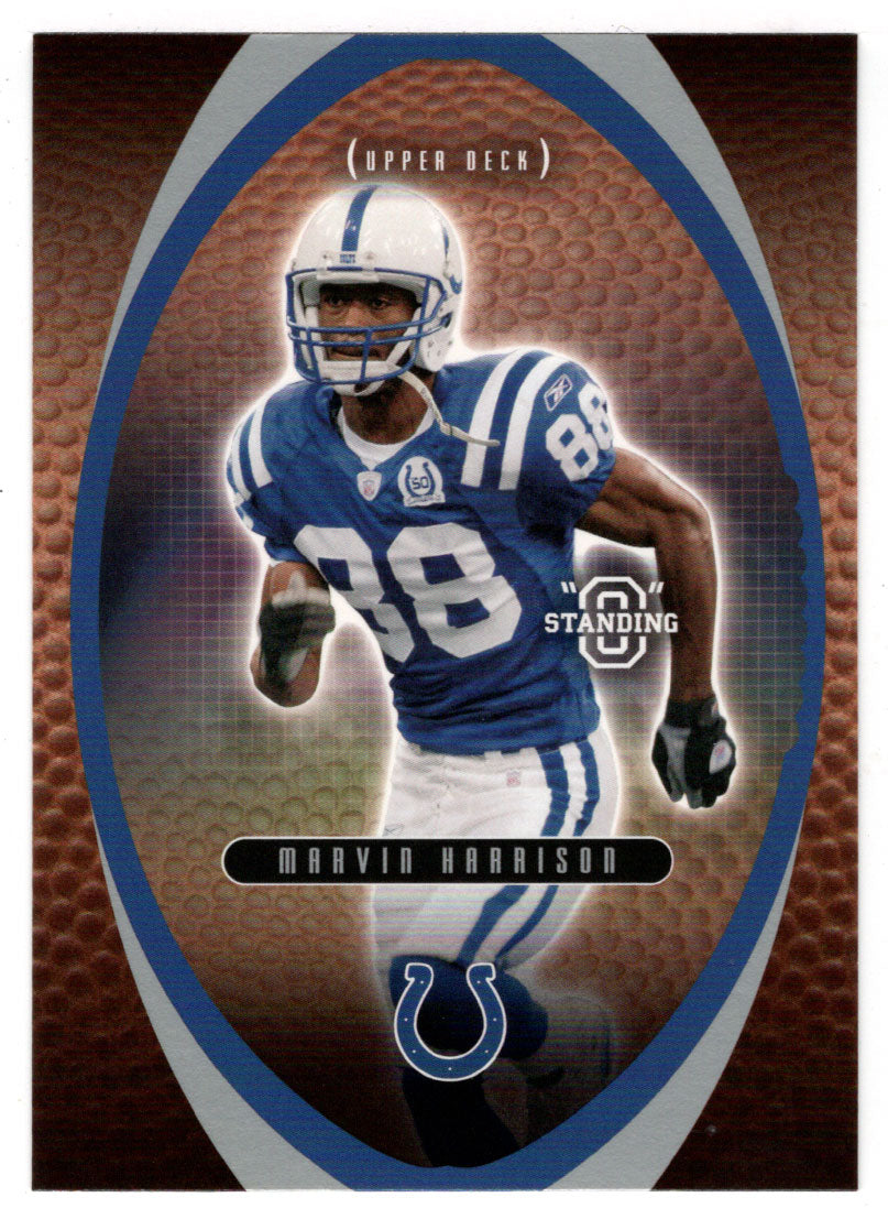 Marvin Harrison - Indianapolis Colts (NFL Football Card) 2003 Upper Deck Standing O # 61 Mint