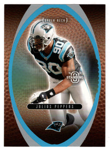 Julius Peppers - Carolina Panthers (NFL Football Card) 2003 Upper Deck Standing O # 81 Mint