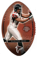 Peerless Price - Atlanta Falcons (NFL Football Card) 2003 Upper Deck Standing O DIE CUTS # 62 Mint