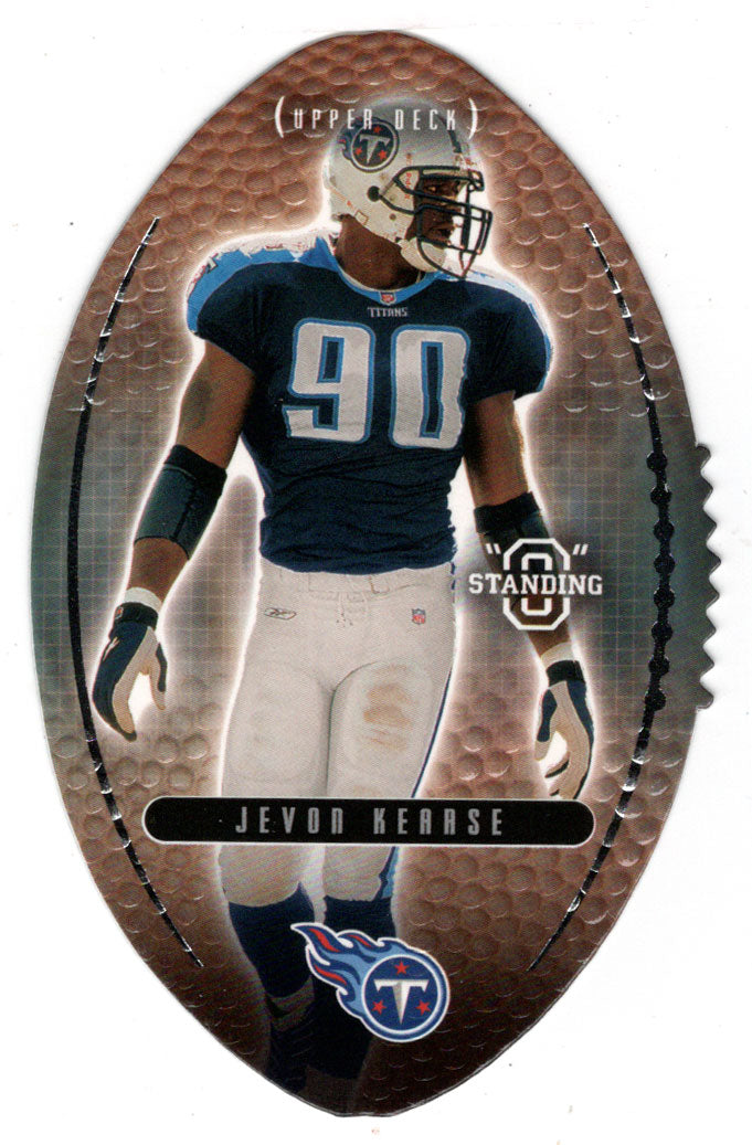 Jevon Kearse - Tennessee Titans (NFL Football Card) 2003 Upper Deck Standing O DIE CUTS # 78 Mint