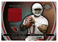 Jeff Blake - Arizona Cardinals (NFL Football Card) 2003 Upper Deck Standing O Swatches - Jersey # SW-JB Mint