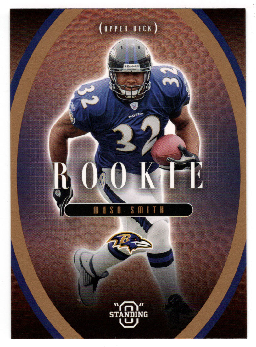 Musa Smith - Baltimore Ravens (NFL Football Card) 2003 Upper Deck Standing O Rookies # 15 Mint