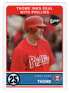 Jim Thome - Philadelphia Phillies (MLB Baseball Card) 2003 Upper Deck Vintage # 306 Mint