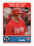 Jim Thome - Philadelphia Phillies (MLB Baseball Card) 2003 Upper Deck Vintage # 306 Mint