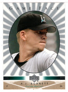 A.J. Burnett - Florida Marlins (MLB Baseball Card) 2003 Upper Deck Game Face # 46 Mint