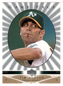 Tim Hudson - Oakland Athletics (MLB Baseball Card) 2003 Upper Deck Game Face # 82 Mint