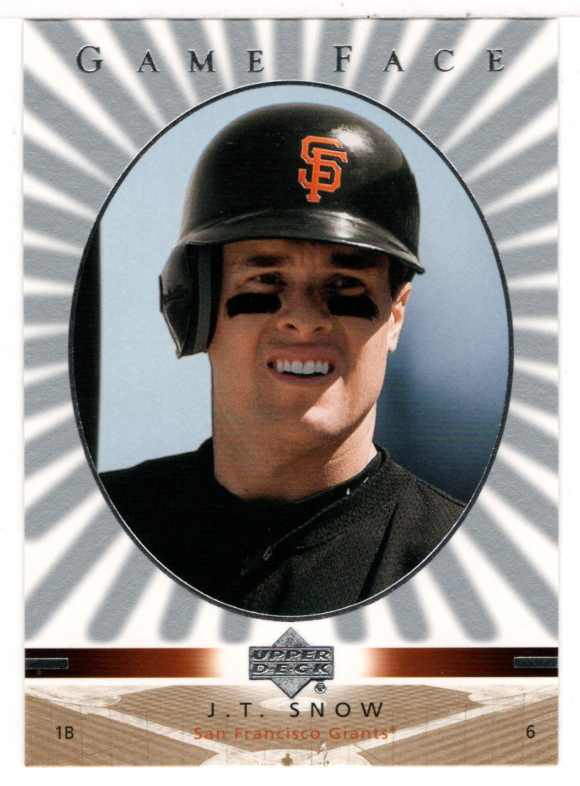 J.T. Snow - San Francisco Giants (MLB Baseball Card) 2003 Upper Deck Game Face # 94 Mint