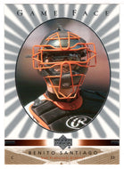 Benito Santiago - San Francisco Giants (MLB Baseball Card) 2003 Upper Deck Game Face # 96 Mint