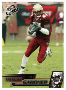 Talman Gardner - Florida State Seminoles (NCAA / NFL Football Card) 2003 Press Play # 23 Mint