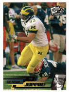 Bennie Joppru - Michigan Wolverines (NCAA / NFL Football Card) 2003 Press Play # 31 Mint