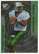 Byron Leftwich - Marshall Thundering Herd - Power Pick (NCAA / NFL Football Card) 2003 Press Play # 47 Mint