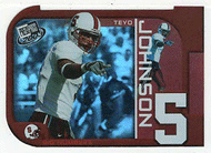 Teyo Johnson - Stanford Cardinal - Big Numbers (NCAA / NFL Football Card) 2003 Press Play # BN 16 Mint